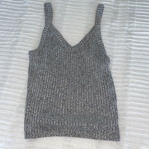 American Eagle woven soft and sexy tank size S